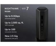 Netgear Nighthawk RS300 (9300Mb/s a/b/g/n/ac/ax/be) - 1262355 - zdjęcie 2